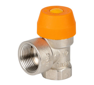 Safety angle valve